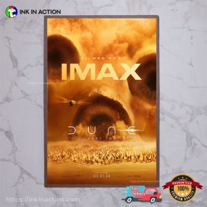 Dune Part Two Movie Poster 2024 Room Decor No.7