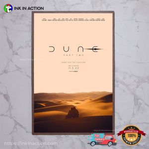 Dune Part Two Movie Poster 2024 Room Decor No.9