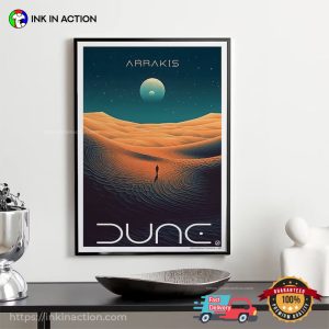 Dune Sand World Arrakis Fan Art Poster 1