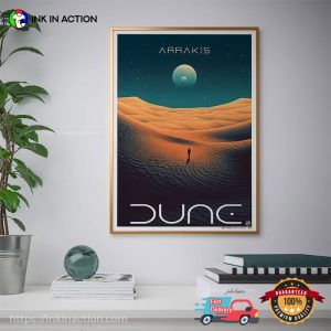 Dune Sand World Arrakis Fan Art Poster