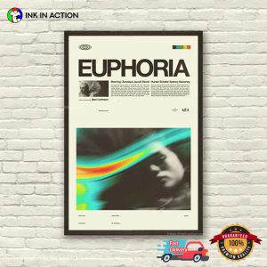 EUPHORIA Inspired Retro Poster