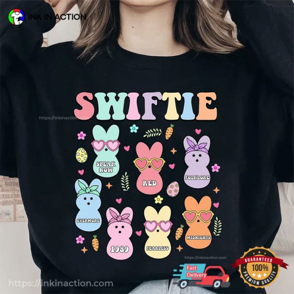 Easter Bunny Swiftie Album Taylor Swift Eras Shirt