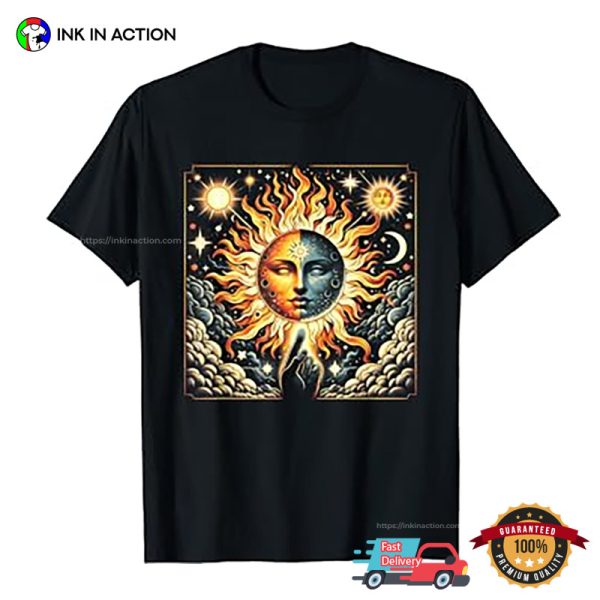 Eclipse April 8 2024 Great Art T-shirt