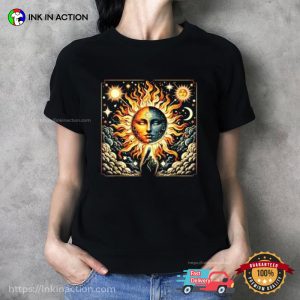 Eclipse April 8 2024 Great Art T-shirt