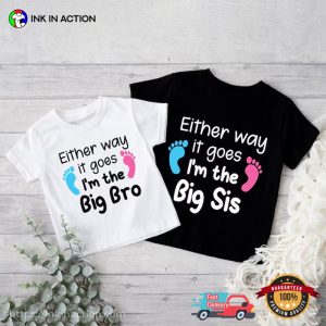 Either Way It Go Siblings Matching Tee