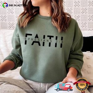 Elegant Christian Faith Quote jesus shirt 2