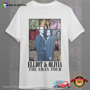 Elliot Stabler And Olivia Benson The Eras tour law and order shirt 1