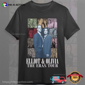 Elliot Stabler And Olivia Benson The Eras tour law and order shirt 2