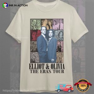 Elliot Stabler And Olivia Benson The Eras tour law and order shirt 3