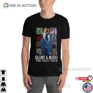 Elliot Stabler And Olivia Benson The Eras Tour Law And Order Shirt