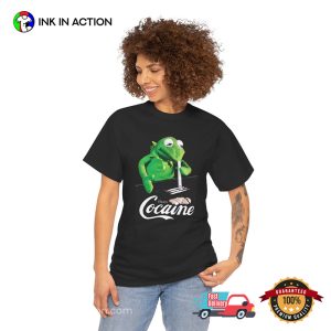 Enjoy Cocaine Kermit Puppet funny graphic tee shirts 5