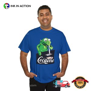 Enjoy Cocaine Kermit Puppet funny graphic tee shirts 6