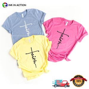 Faith Comfort Colors Christian T-shirts
