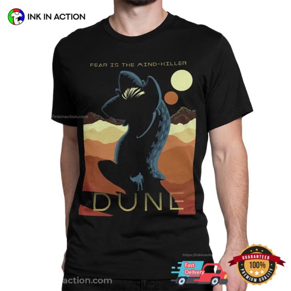 Fear Is The Mind Killer Movie Dune T-shirt