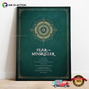 Fear is the Mindkiller dune 2024 Wall Decor 3