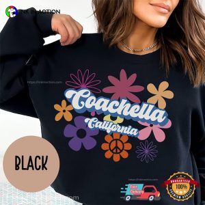 Floral coachella music & arts festival 2024 T Shirt 2