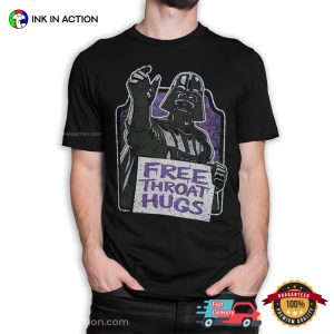 Free Throat Hug Darth Vader Funny Disney Star Wars T-shirt