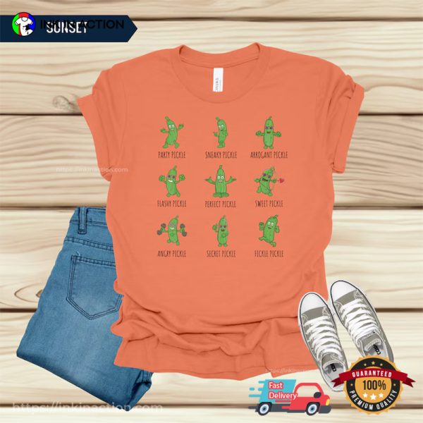 Funny Pickles Comfort Colors T shirt For Pickle Lover