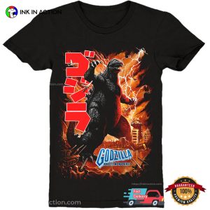 GODZILLA KING OF THE MONSTERS Japan City T shirt 3