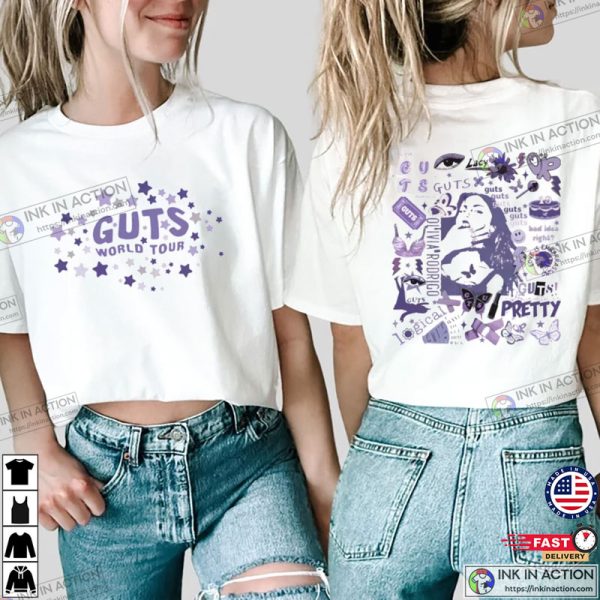 GUTS World Tour 2024 Olivia Rodrigo T-shirt