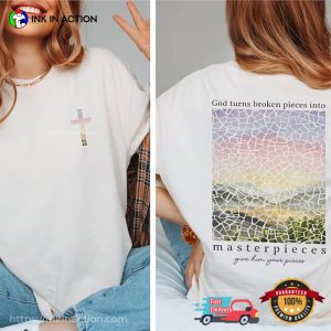 God Masterpieces Comfort Colors Christian Shirt