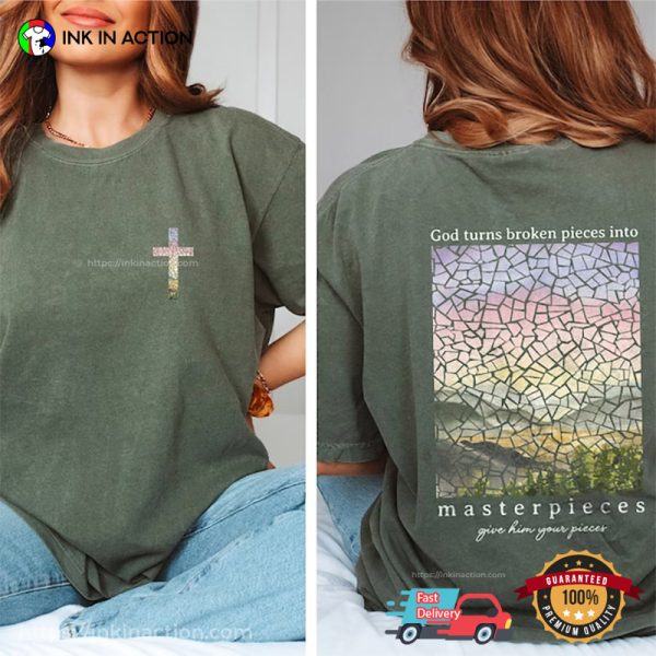 God Masterpieces Comfort Colors Christian Shirt