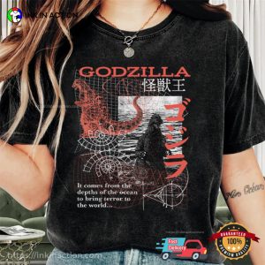 Godzilla Original Monster’s King Vintage T-shirt