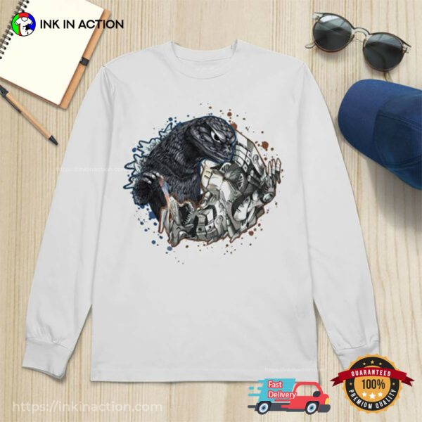 Godzilla X Mechagodzilla Fanart T-shirt