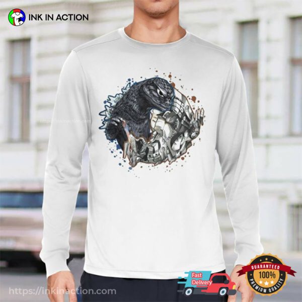 Godzilla X Mechagodzilla Fanart T-shirt