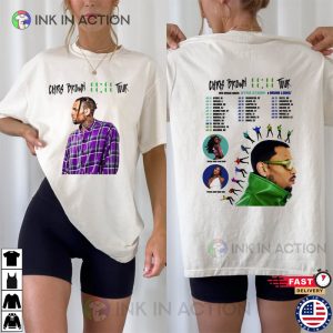 Graphic Chris Brown 1111 Tour 2024 Shirt