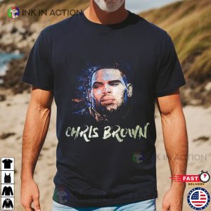 Graphic chris brown merchandise T shirt