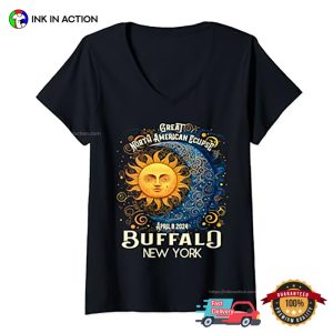 Great North American Eclipse Buffalo New York T-shirt