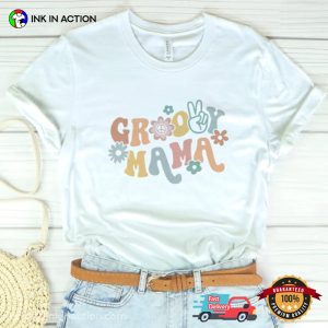 Groovy Mama T Shirt, happy mother s day Merch 2