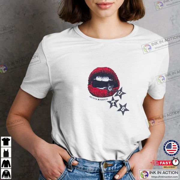 Guts Lips Olivia Rodrigo T-shirt