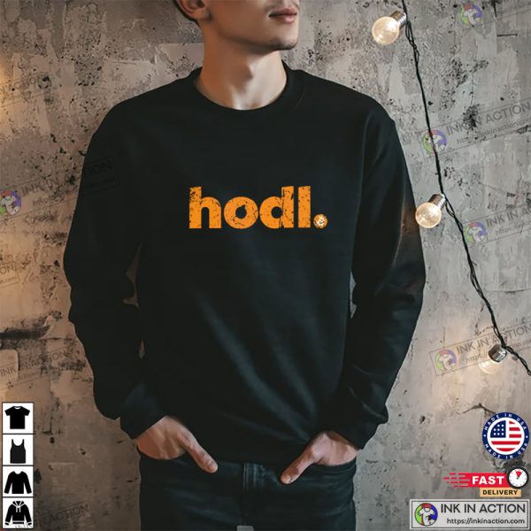 HODL BTC Vintage Cryptocurrency Believer Shirt