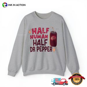 Half Human Half Dr Pepper Vintage T-shirt