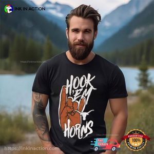 Hook ‘Em Horns Hand Sign Adult Shirt 2