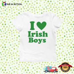 I Love Irish Boy Classic T Shirt 1