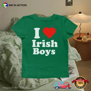 I Love Irish Boy Classic T Shirt 2