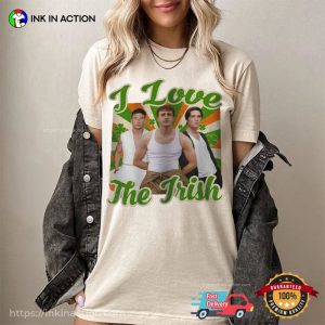 I Love The Irish St Patrick’s Day Cillian Murphy Comfort Colors T-Shirt