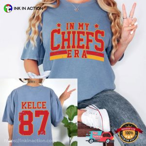 In My Chiefs Era Kelce 87 KC Football Comfort Colors T-Shirt