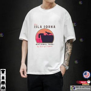 Isla Sorna Jurassic World Parody Shirt