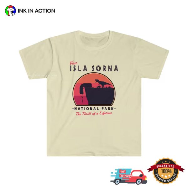 Isla Sorna Jurassic World Parody Shirt