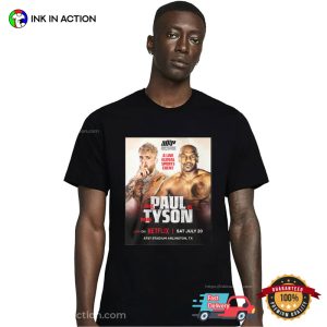 Jake Paul Vs Mike Tyson Boxing Event Shirt