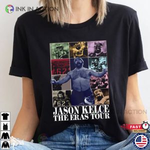 Jason Kelce The Eras Tour Vintage 90s T-Shirt