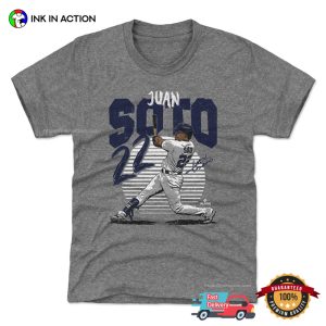 Juan soto yankees 22 Signature Baseball T Shirt 2