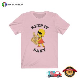 Keep It Saxy Lisa Simpson Funny the simpsons shirt 2