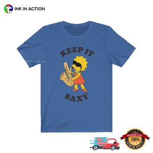 Keep It Saxy Lisa Simpson Funny the simpsons shirt 4