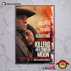 Killers Of The Flower Moon Movie Poster 2023 Wall Decor No.4