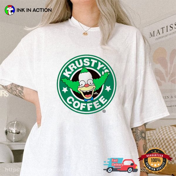 Krusty’s Coffee The Simpsons T-shirt